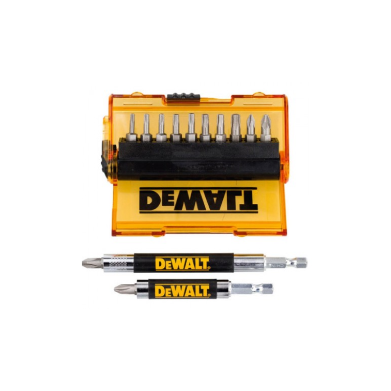 Set 14 biți DeWALT DT71570, suport magnetic Quick Release